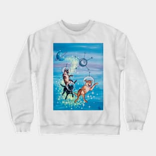 Dogs in Spaaaace! Crewneck Sweatshirt